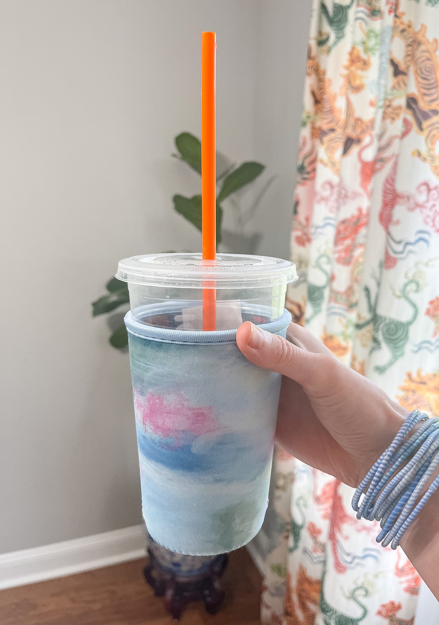 Iced coffee coozie