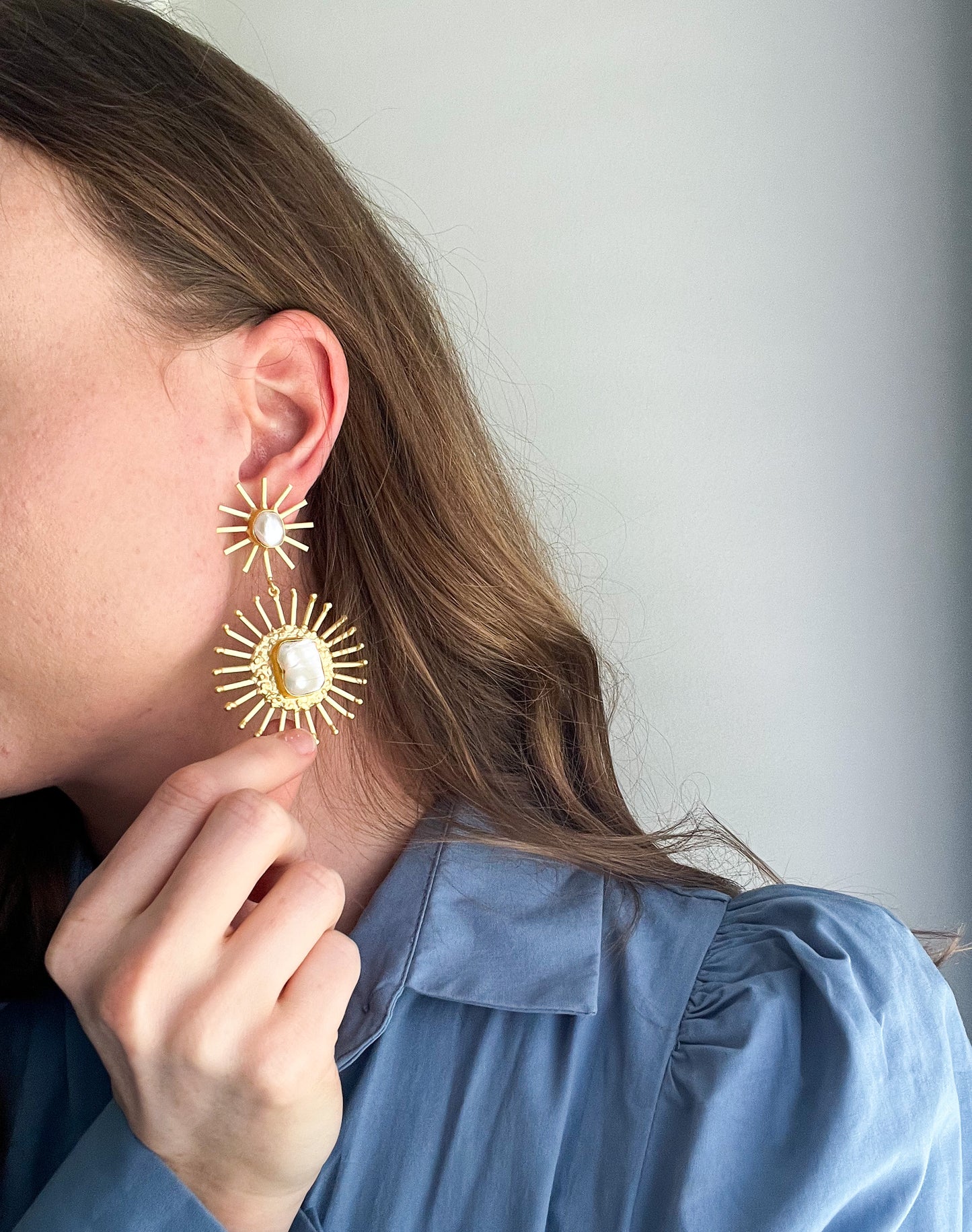 Double Starburst earrings