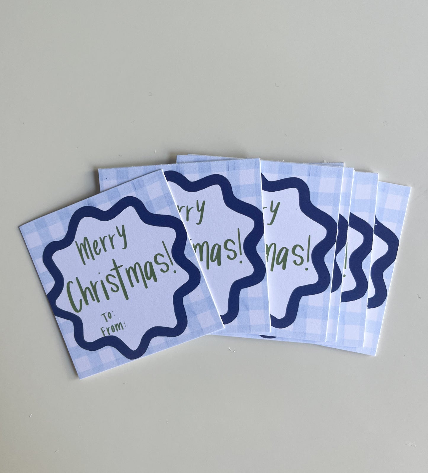 Christmas tags set