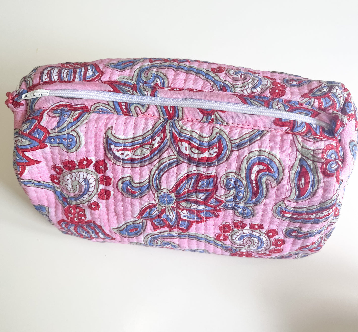 Block print cosmetic bag II