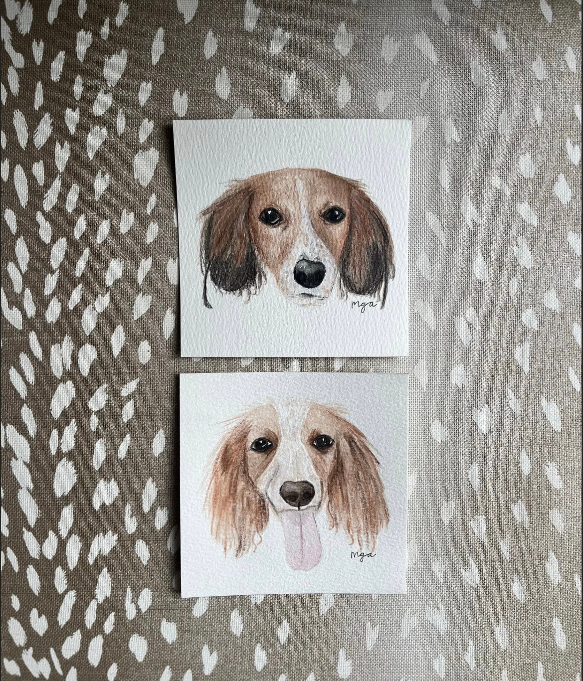Custom pet portrait