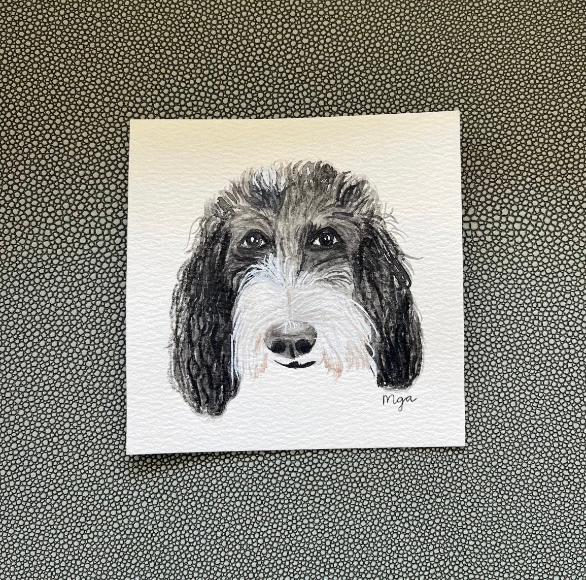 Custom pet portrait