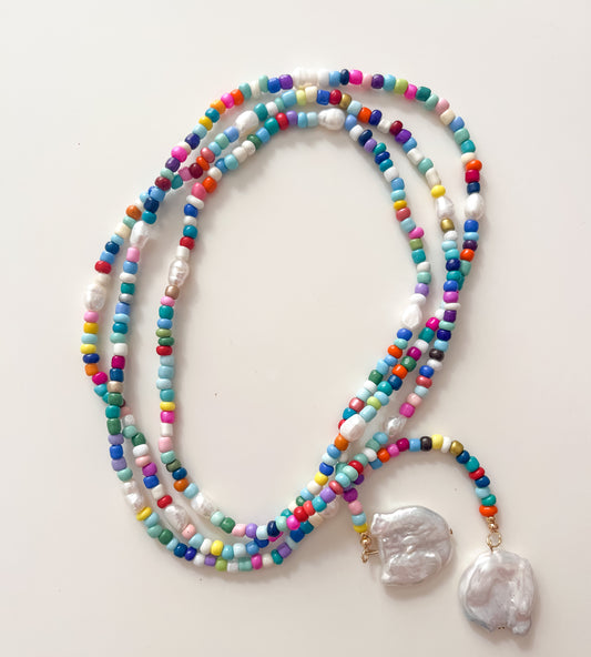 Grace wrap necklace