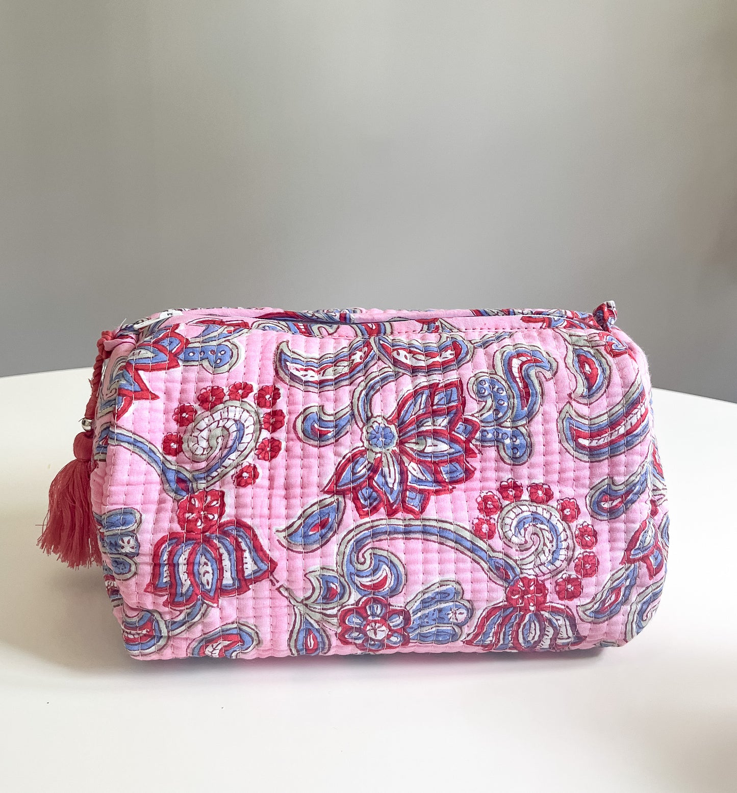 Block print cosmetic bag II